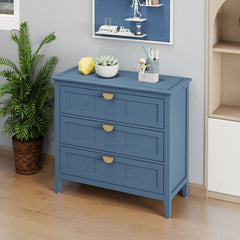 3 Drawer Cabinet, American Furniture,Suitable for bedroom, living room, study