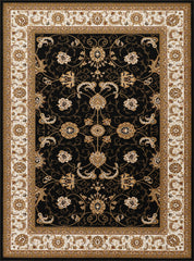 Manchester GC_HER5001 Black 2 ft. x 3 ft. Area Rug