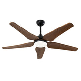 52" Ceiling Fan with Lights Quiet DC Motor Ceiling Fans 6 Speed Levels,Reversible Ceiling Fan, for Patio Living Room, Bedroom