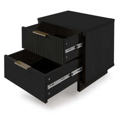 Nightstand in Black