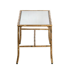36x16x16.5" Antique Gold Coffee Table