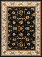 Manchester GC_HER5001 Black 9 ft. 2 in. x 12 ft. 6 in. Area Rug