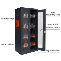 HSK100-72PCS tool holder cabinet