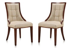 Dining Chair - Set of 2 in Cream