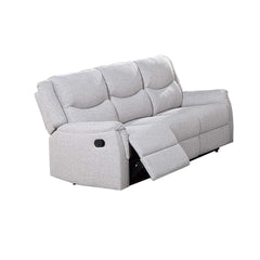 Modern Contemporary Style 1pc Recliner Sofa Plush Armrest And Headrest Sincere Bone Finish Primary Living Room Furniture
