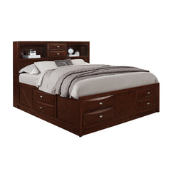 LUCILLE MERLOT 5PC KING BEDROOM SET