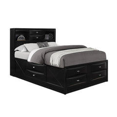 LUCILLE BLACK KING BED