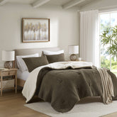 Knit Chenille Comforter Set King