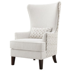 Lindstrom Latte Wingback Accent Chair