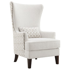 Lindstrom Latte Wingback Accent Chair