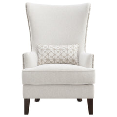 Lindstrom Latte Wingback Accent Chair