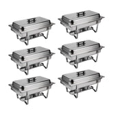 Buffet Catering Dish For Home and Outdoor 6 Pcs/ Sets