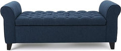 HAYES ARMED STORAGE BENCH