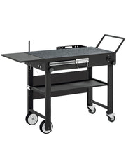 Outdoor Grill Cart Foldable Grill Table