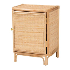 Bohemian Natural Rattan Nightstand