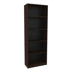 Bookcase 4-Shelves Benzoni, Office, Stained Walnut