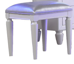 Perla LED Vanity Set Made with Wood in Milky White