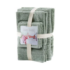 Sustainable Antimicrobial Bath Towel 6 Piece Set