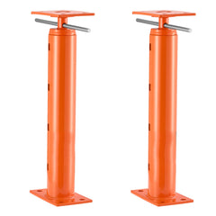 House Floor Jacks, 2 Pack 19-36 Inch Height Range, 18000 lbs Max Load Capacity, Adjustable Support Beam Basement Jack Post Pole for Leveling, Lift Steel Telescoping Post for Temporary Support