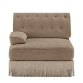 Sofa LSF Velvet -Camel