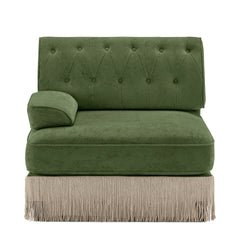 Sofa LSF Velvet -Green