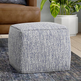 Nate 18 inch Square Pouf