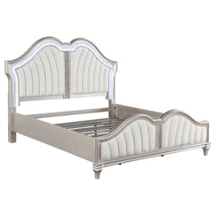 Evangeline Silver Oak 4-piece Eastern King Bedroom Set