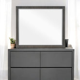 Clayten Espresso Finish Mirror