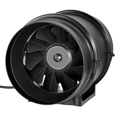 8" Inline Duct Fan, 720 CFM Ventilation Exhaust Fan Quiet AC Motor for Heating Cooling Booster, Grow Tents, Hydroponics