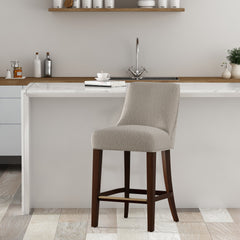 Counter Stool in Taupe