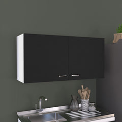 Napoles Wall Cabinet, Two Shelves, Double Door