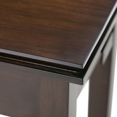 Artisan - Narrow Side Table - Russet Brown