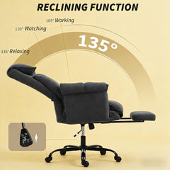 Reclining Desk Chair,High Back Office Chair