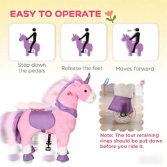 Soft Rocking Horse,Walking Unicorn Toy