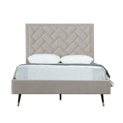 Full Bed in Greige