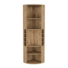 Bar Cabinet Jansen, Living Room, Macadamia
