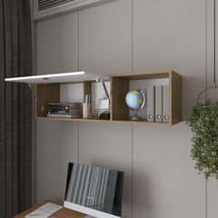 Tuckerman Wall Cabinet, White/Macadamia