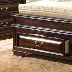 LaVita G8875C-FB3 Full Storage bed , Cappuccino