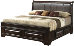 LaVita G8875C-FB3 Full Storage bed , Cappuccino