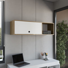 Wall Cabinet, 1 Door, 3 Shelves