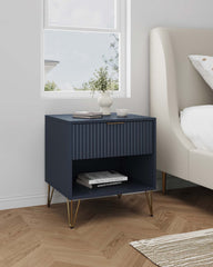 Nightstand in Midnight Blue