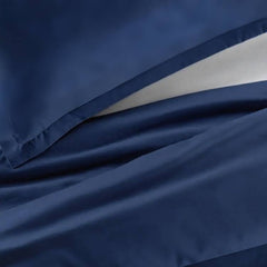 Serta Simply Clean Solid Duvet cover Navy blue King