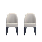 Dining Chair - Set of 2 in Light Gray