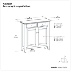 Amherst Entryway Storage Cabinet