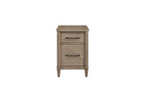 2 Drawer Filing Cabinet - Sand