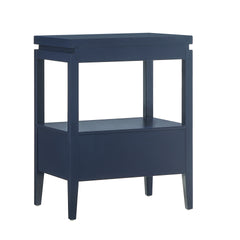 Olana Midnight Blue 1-drawer Nightstand