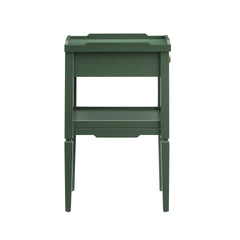 Foley Vintage Green 1-drawer Nightstand