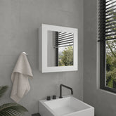 Luma Medicine Cabinet with Mirror Door 20.5" High Cabinet Organizer with Two interior Shelves for Bathroom, Kitchen, Mudroom