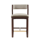 Counter Stool in Linen
