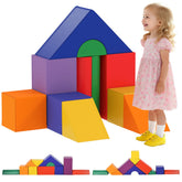 Soozier 11-Piece Kids Crawl and Climb Activity Play Set for Climbing, Crawling, Sliding, Assorted